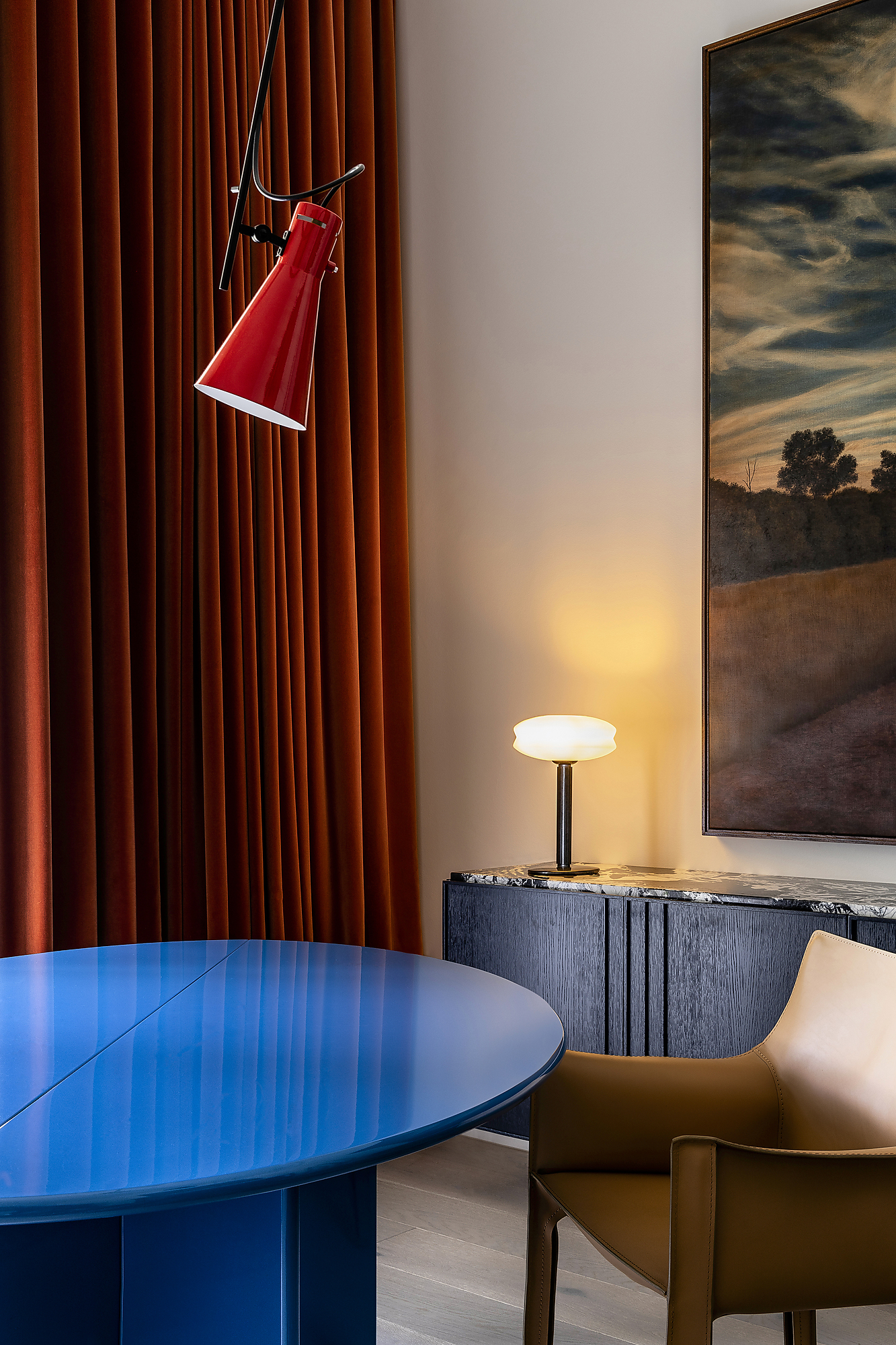 Interior photograph of Art House by Timothy Kaye